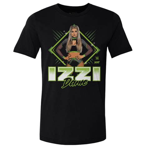 Izzi Dame Shirt | Women Superstars WWE Men's Cotton T-Shirt | 500 Level ...