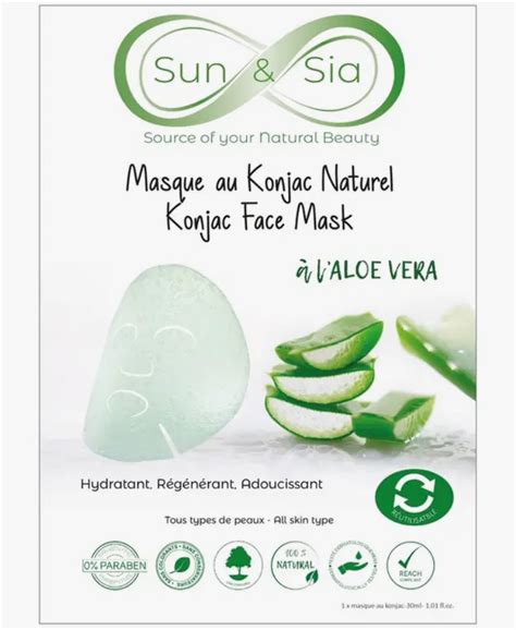 Face Mask Natural Aloe Vera - El Emporio de Zoe