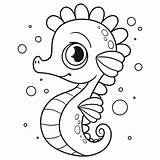 Seahorse  Coloring Page By Jeffdoute On DeviantArt sketch template