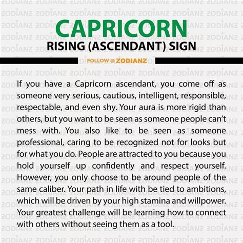 #Capricorn rising sign >>> Follow@zodianz #Zodianz #Zodiac #Astrology #photooftheday #ascendant ...