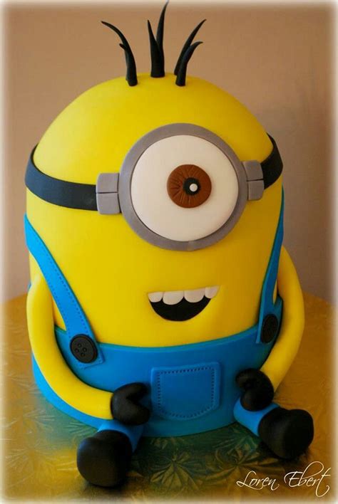 Minion | Minion cake, Minions, Crazy cakes