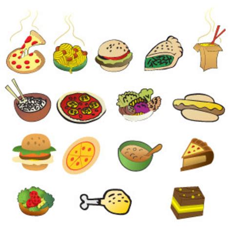 Cartoon Pictures Of Food For Kids - Almatlanej