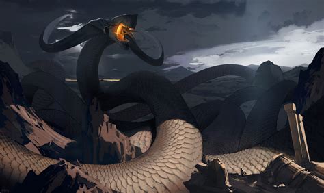 ArtStation - Apophis the Great Serpent