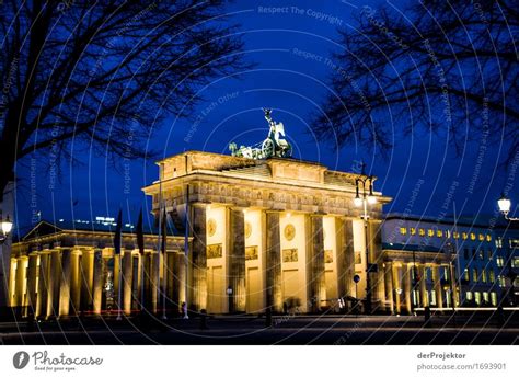 Night at the Brandenburg Gate I - a Royalty Free Stock Photo from Photocase