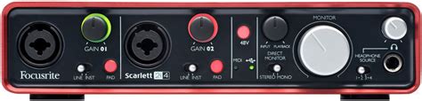 Review: Focusrite Scarlett 2i4 – EMUM3