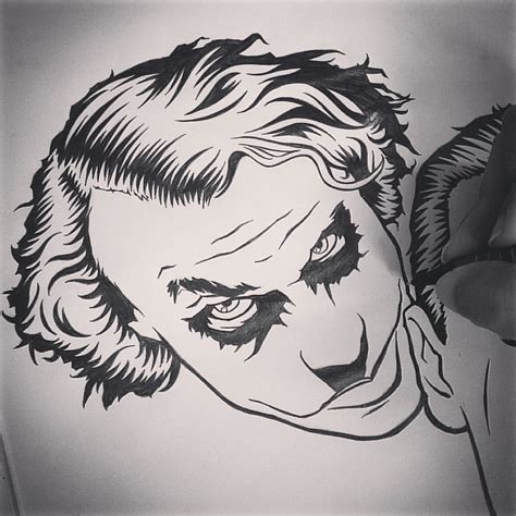 Joker Smile Joker Drawing Easy Face - canvas-valley