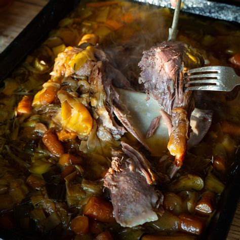 Julius Roberts’ slow cooked Welsh Lamb shoulder