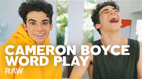 Cameron Boyce Interviews HIMSELF for RAW's Word Play (FULL VIDEO) - YouTube