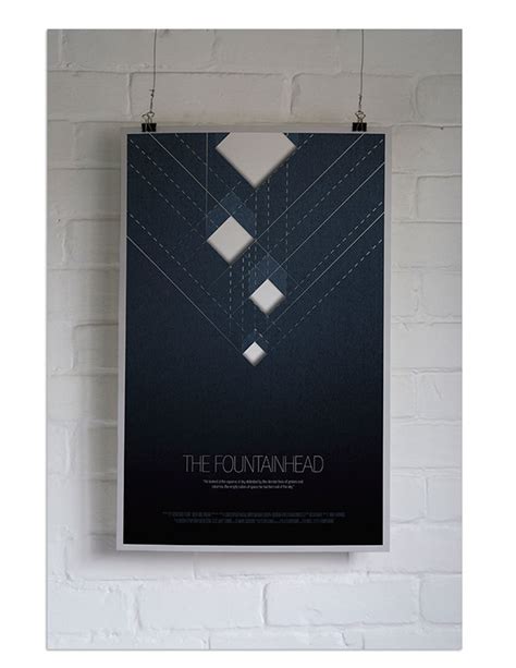 The Fountainhead Movie Poster Adaptation on Behance