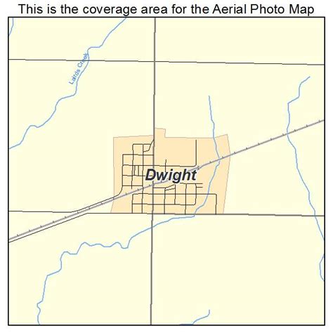 Aerial Photography Map of Dwight, KS Kansas