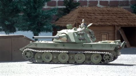 [RC Panzer 1/16] Panzerkampfwagen E-100 - Elmod - YouTube