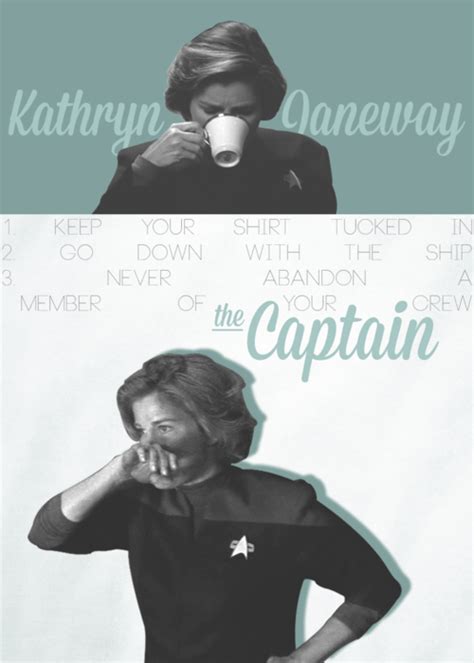 Janeway :-) | Fandom star trek, Star trek voyager, Star trek quotes