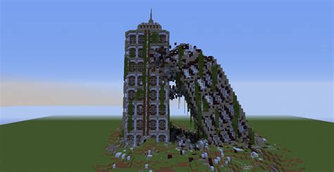 Crumbling Modern Buildings Minecraft Project