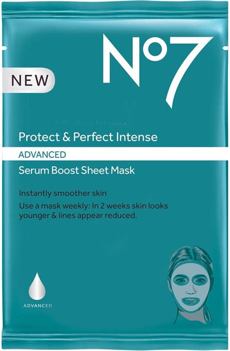 No7 Protect And Perfect Intense Advanced Serum Boost Sheet Mask ingredients (Explained)