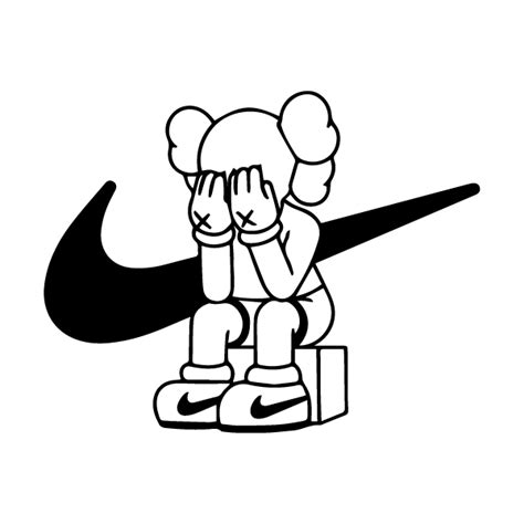 Passion Stickers - Logos des marques - Nike x Kaws