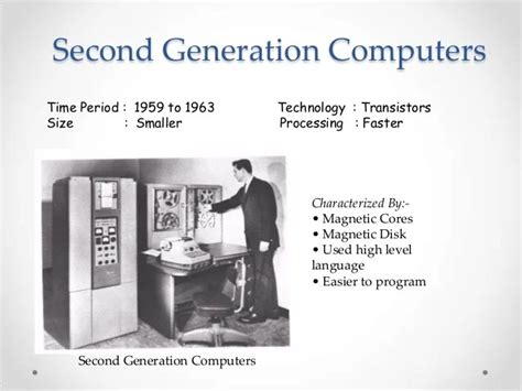 Second Generation Of Computer