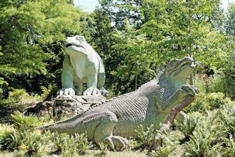 The Crystal Palace Dinosaurs Are Being Saved From Extinction