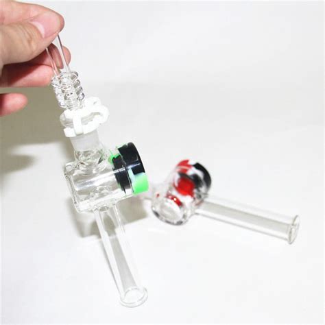 2020 10mm 14mm Quartz Dab Straw Tips For Mini Nectar Collector Kits Quartz Banger Nail For Glass ...