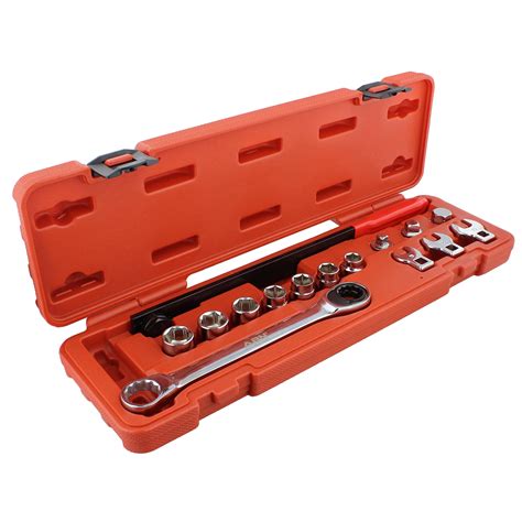 ABN Serpentine Belt Tool Set 15pc - Automotive Fan Belt Tensioner Pulley Tool - Walmart.com