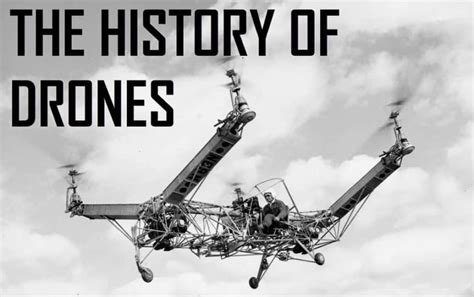 The History Of Drones (Timeline From 1907 To 2019) - Drone Tech Planet