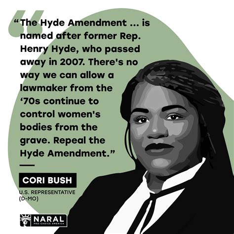 Representative Cori Bush - NARAL Pro-Choice America