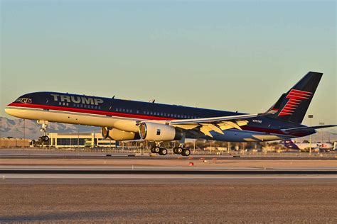 "Trump Force One": Boeing 757 of the former US president is on its way to New York - Air Data News