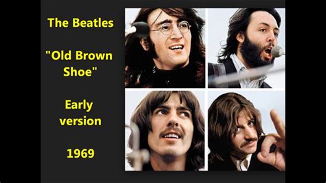 Beatles "Old Brown Shoe" RARE early version George Harrison teaches ...