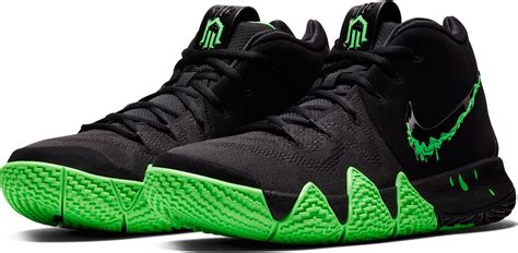 Nike Suede Kyrie 4 Basketball Shoes in Black/Green (Green) for Men - Lyst