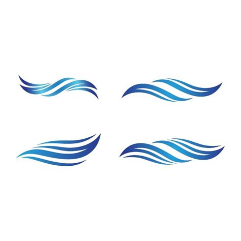 Water wave logo images set 2192433 Vector Art at Vecteezy