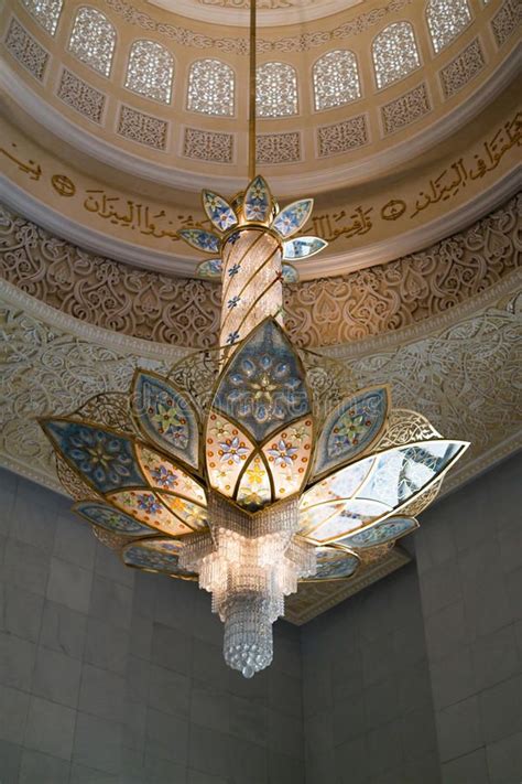 Elegant Interior of Abu Dhabi Grand Mosque