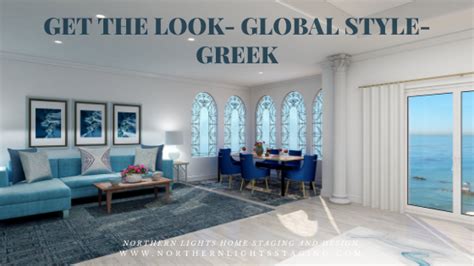 Greek style Interior Design | Northern Lights Home Staging and Design