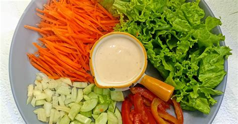 Resep Salad Sayur Sehat Simple oleh Ummu Marwa - Cookpad