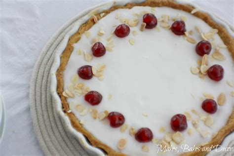 Cherry Bakewell Tart - Makes, Bakes and Decor