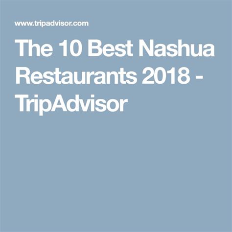 The 10 Best Nashua Restaurants 2018 - TripAdvisor | Trip advisor, Restaurant, Havana restaurant