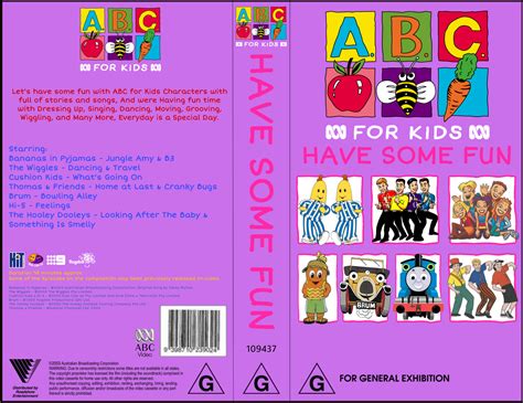 ABC For Kids - Have Some Fun 2003 AUS VHS by ZombiethekidRUS on DeviantArt