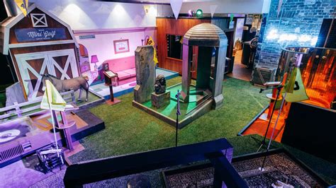 A Look Inside Sydney's Insane New Two-Storey Mini-Golf Bar Holey Moley - Concrete Playground