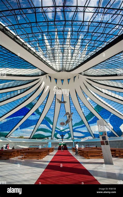 Brazil, Distrito Federal-Brasilia, Brasilia, Interior of Metropolitan ...