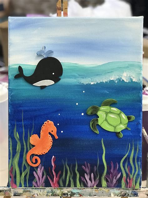 Underwater Sea Painting