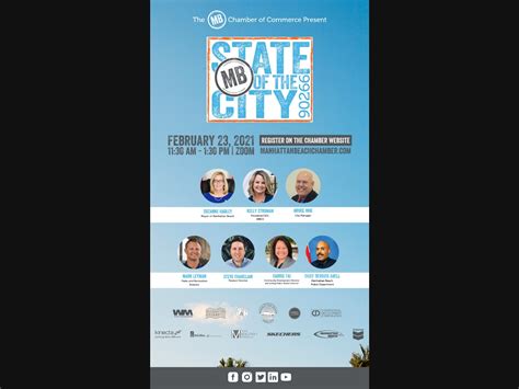 Manhattan Beach Chamber Holds 'State Of The City' Feb. 23 Online ...