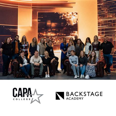 Backstage Academy and CAPA College Announce New Partnership - Creative ...