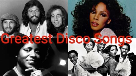 Top 25 Greatest Disco Songs Of All Time - YouTube