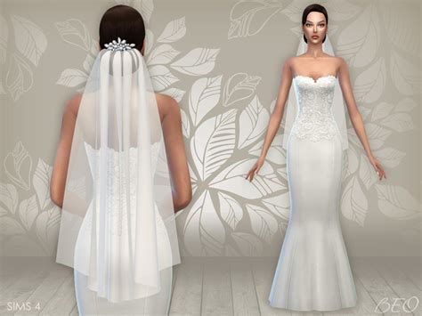 BEO CREATIONS | Sims 4 wedding dress, Sims 4 dresses, Sims 4