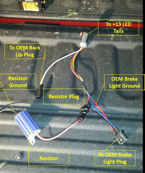 Led Tail Light Wiring Diagram / Toyota Tail Light Wiring Wiring Diagram ...