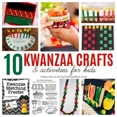 10 Kwanzaa Crafts and Activities for Kids - Artsy Craftsy Mom