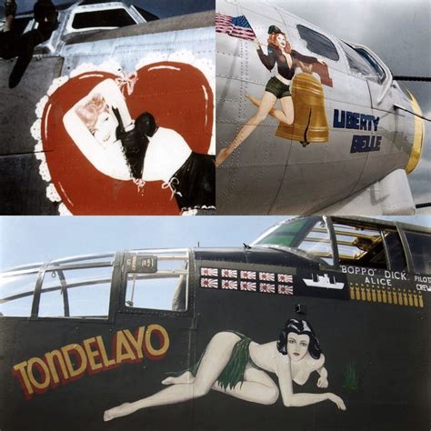 World War II Aircraft Nose Art | Nose Art | Aviation art, Nose art, Pin up art