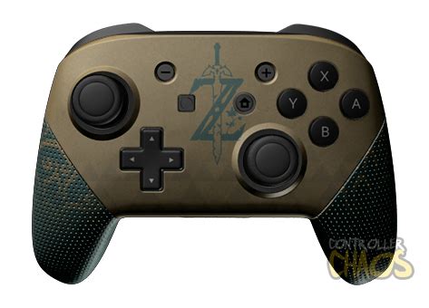 Nintendo Switch Pro - Zelda Breath of the Wild - Custom Controllers ...