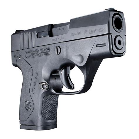 Beretta Nano 9mm 3" FS 8-shot Black Matte Polymer - $515.29 | gun.deals