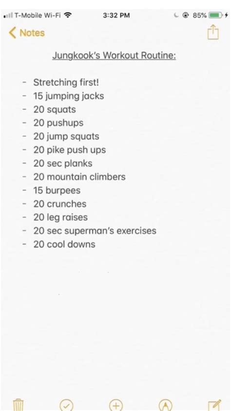 Bts Jungkook Exercise Routine - BTSRYMA