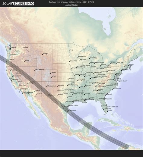 Solar Eclipse 2023 Path In New Mexico - Image to u