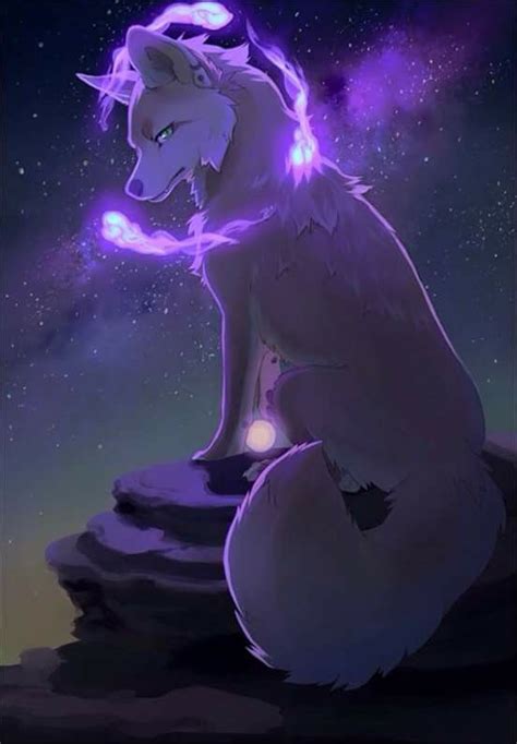 Pin by Joonie🌳 on FURRY | Mythical creatures art, Anime wolf drawing ...